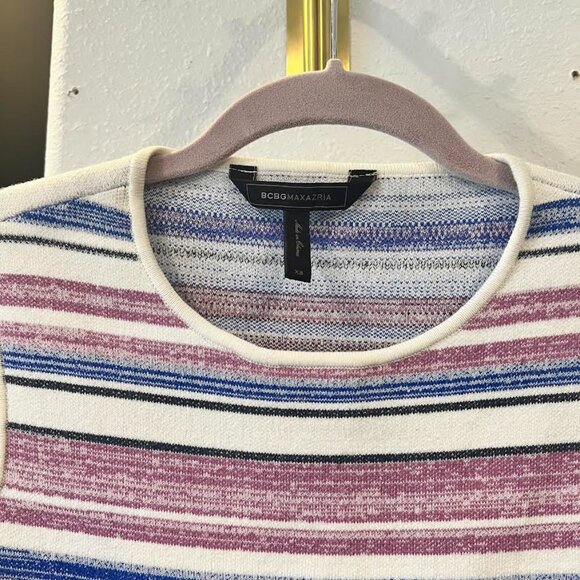 BCBGMaxAxria Striped Bodycon Dress. New without Tags - Picture 2 of 5